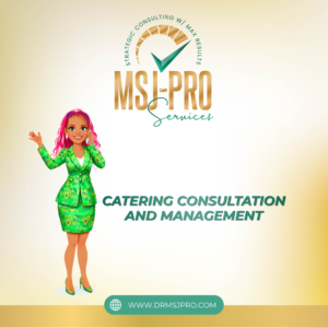 catering consultation and management