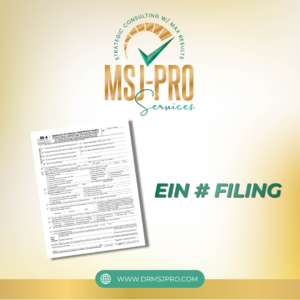 ein # filing