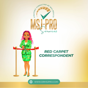 red carpet correspondent