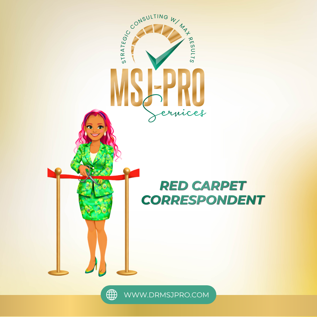 red carpet correspondent red carpet correspondent